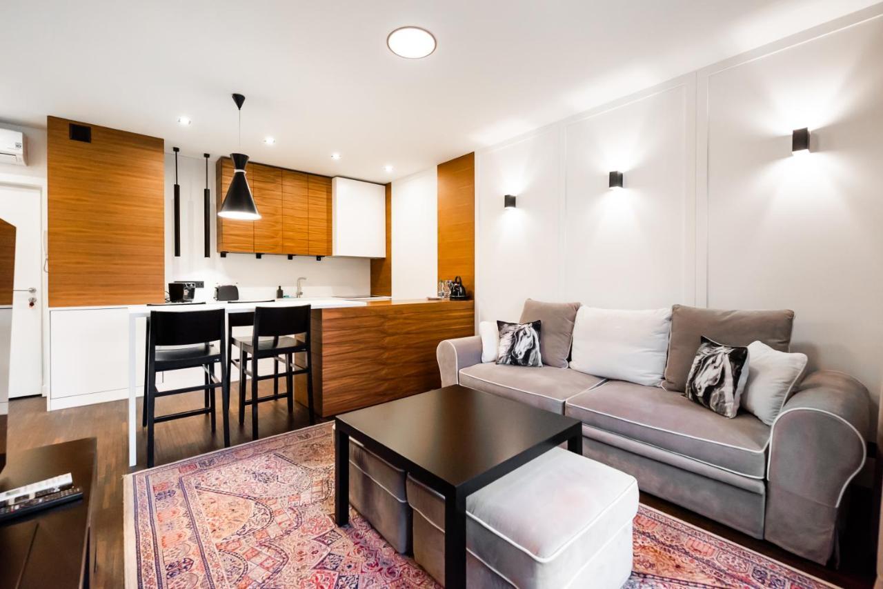Wola Luxury Wooden Apartment Warschau Buitenkant foto