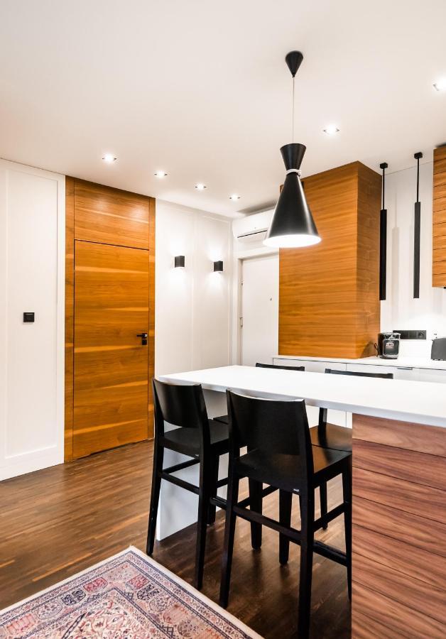 Wola Luxury Wooden Apartment Warschau Buitenkant foto